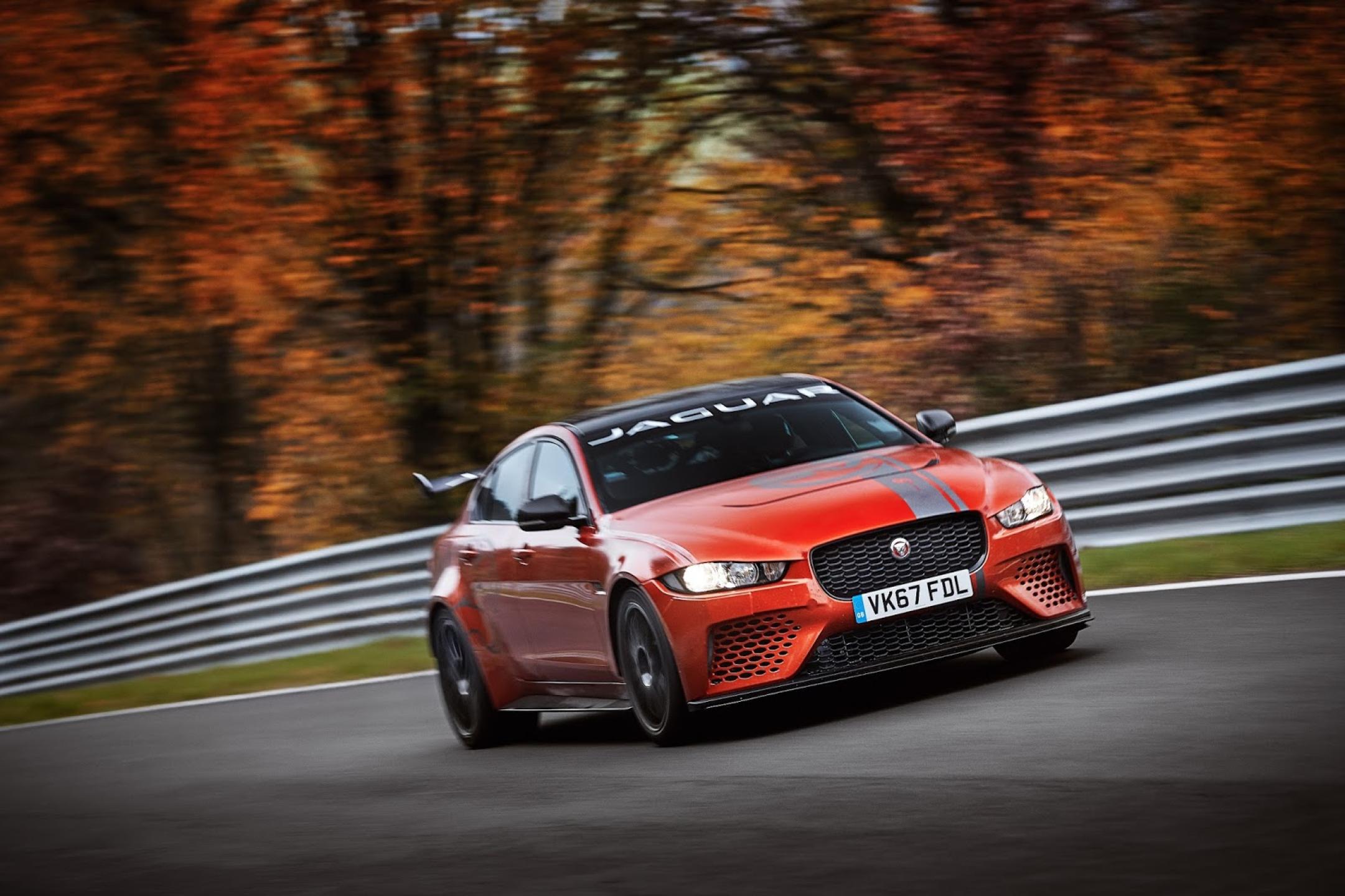 Meet the fastest four door car in the world: Jaguar XE SV Project 8