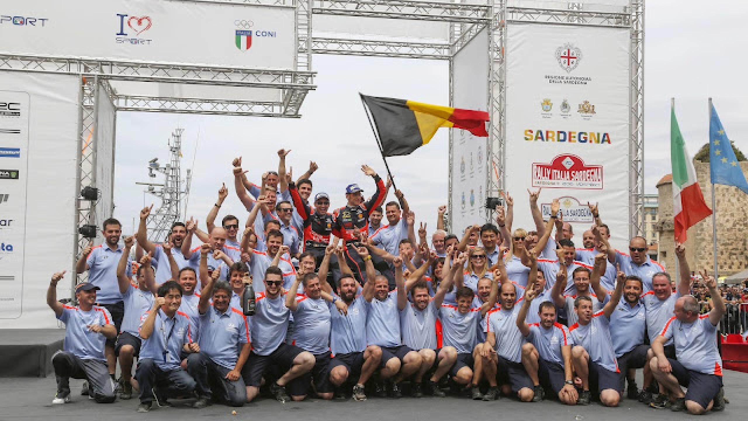 Thierry Neuville storms to victory at WRC Rally Italia Sardegna