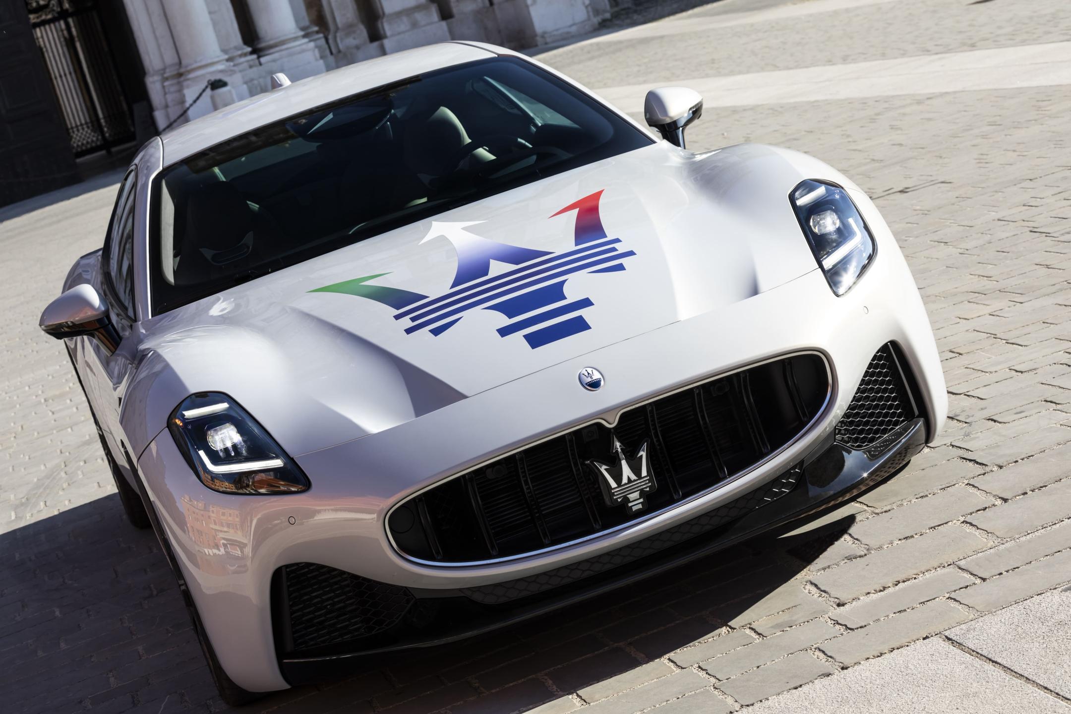 The new Maserati GranTurismo hits the streets