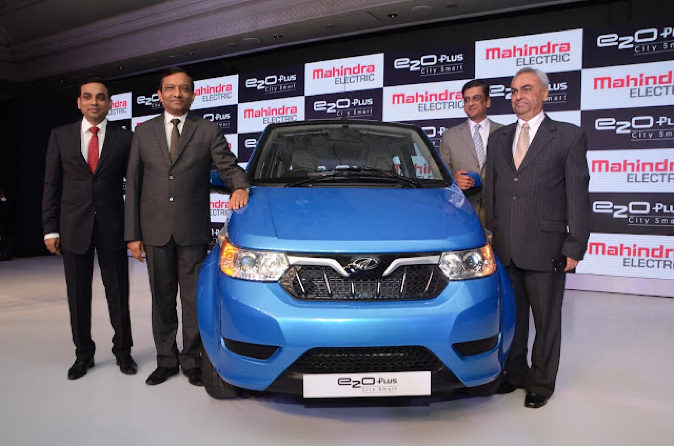 Mahindra's electric car e2oPlus launched at INR 5.46 lacs onwards