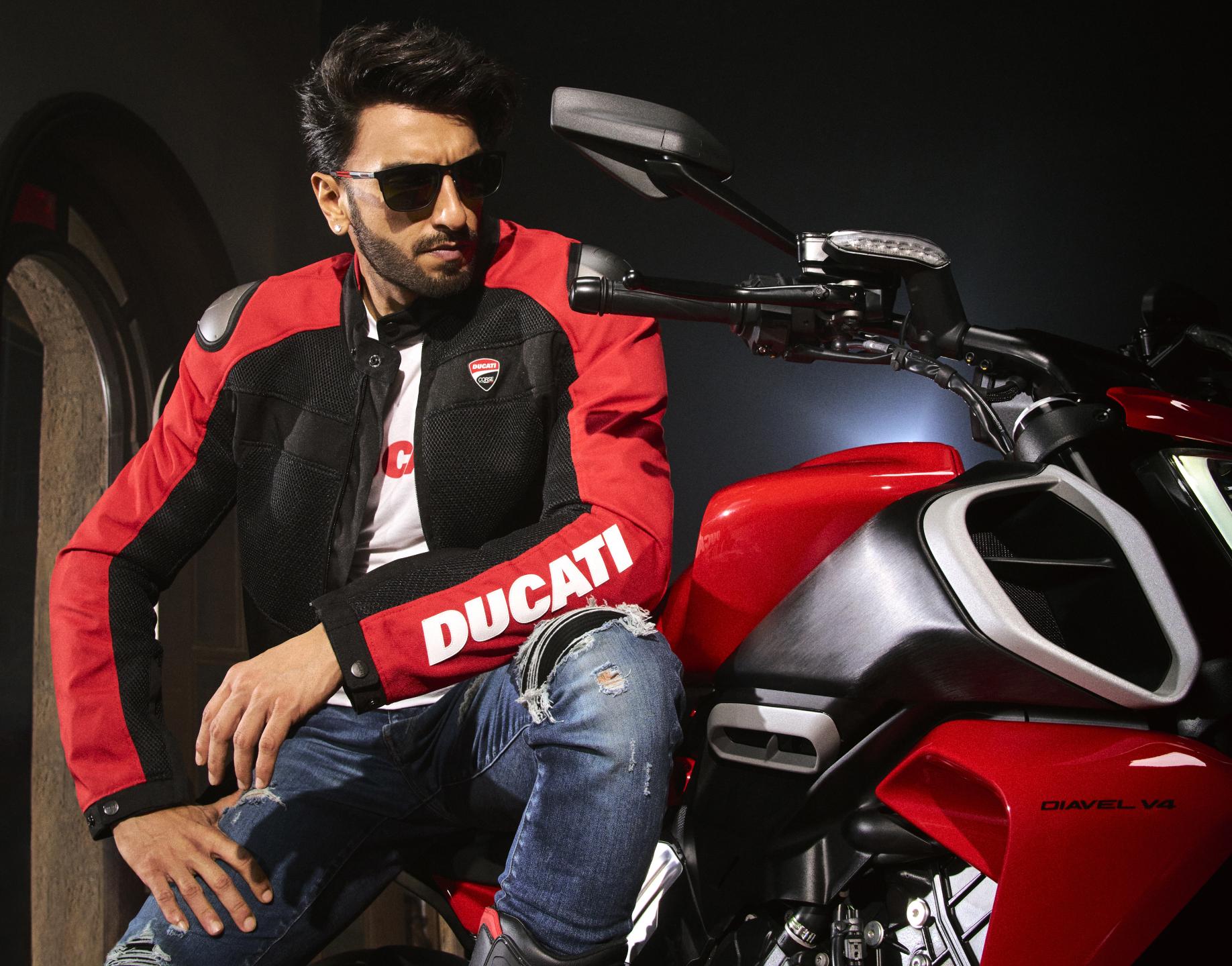 Ducati India redefines speed and style with Diavel V4. Introduces Ranveer Singh as Brand Ambassador