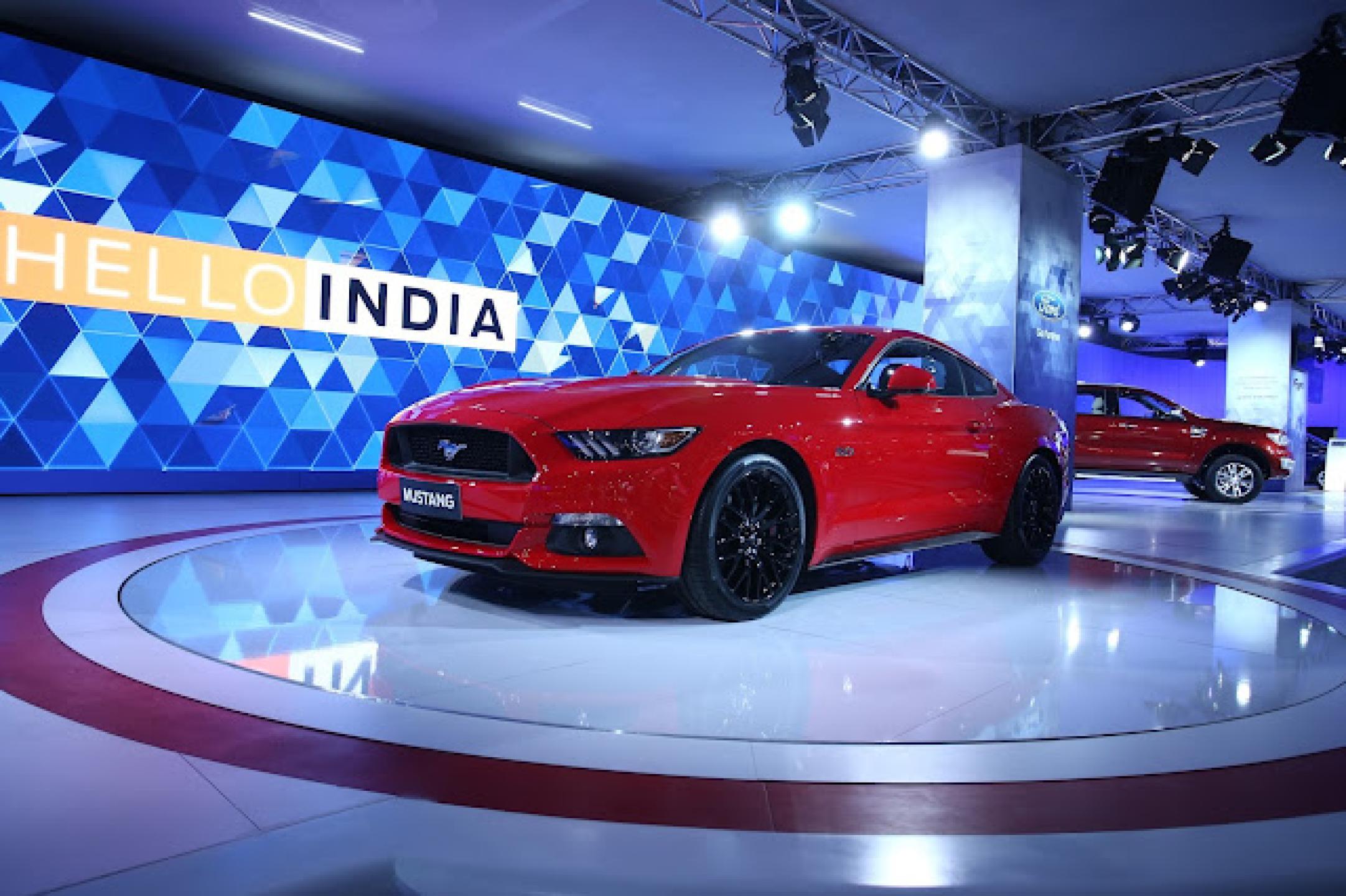 #AutoExpo2016: Iconic pony car Mustang is the highlight of Ford India's strong product line up