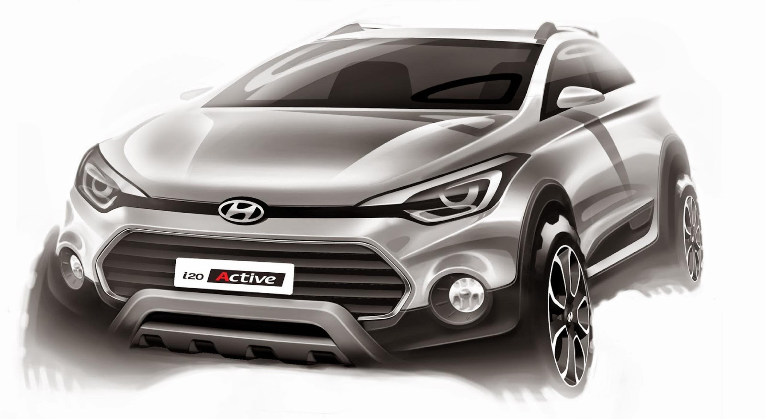 Hyundai reveals design for ‘i20 Active’. The SUV styled car debuts in India in March 2015