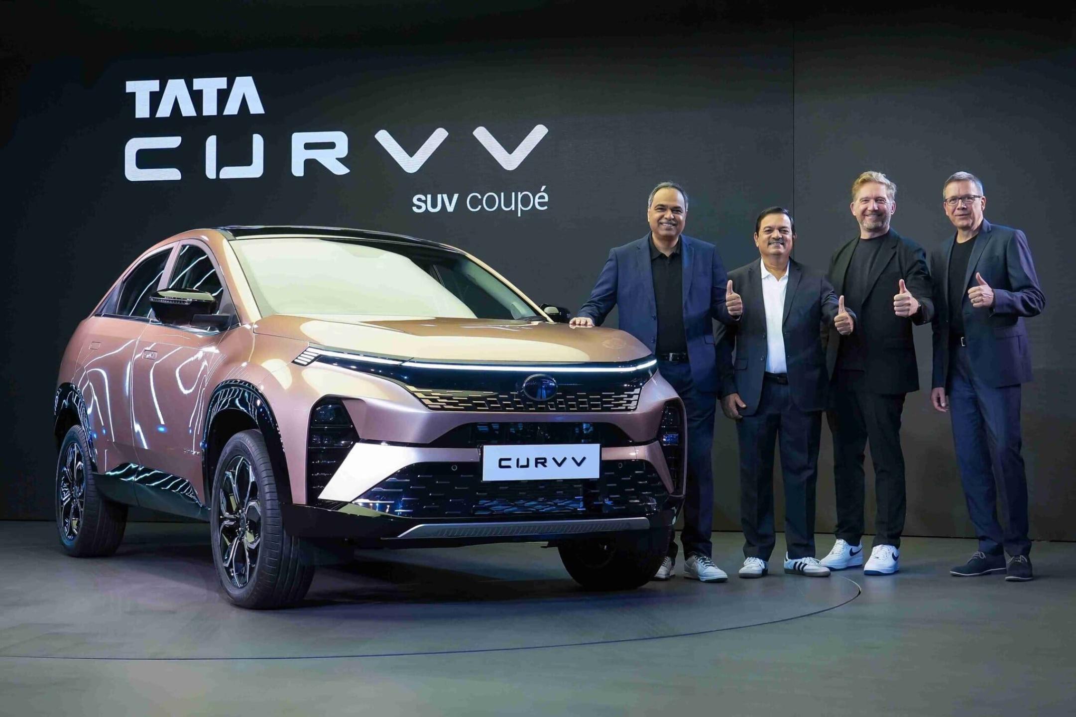 Tata Motors launches electric SUV coupé Curvv.ev