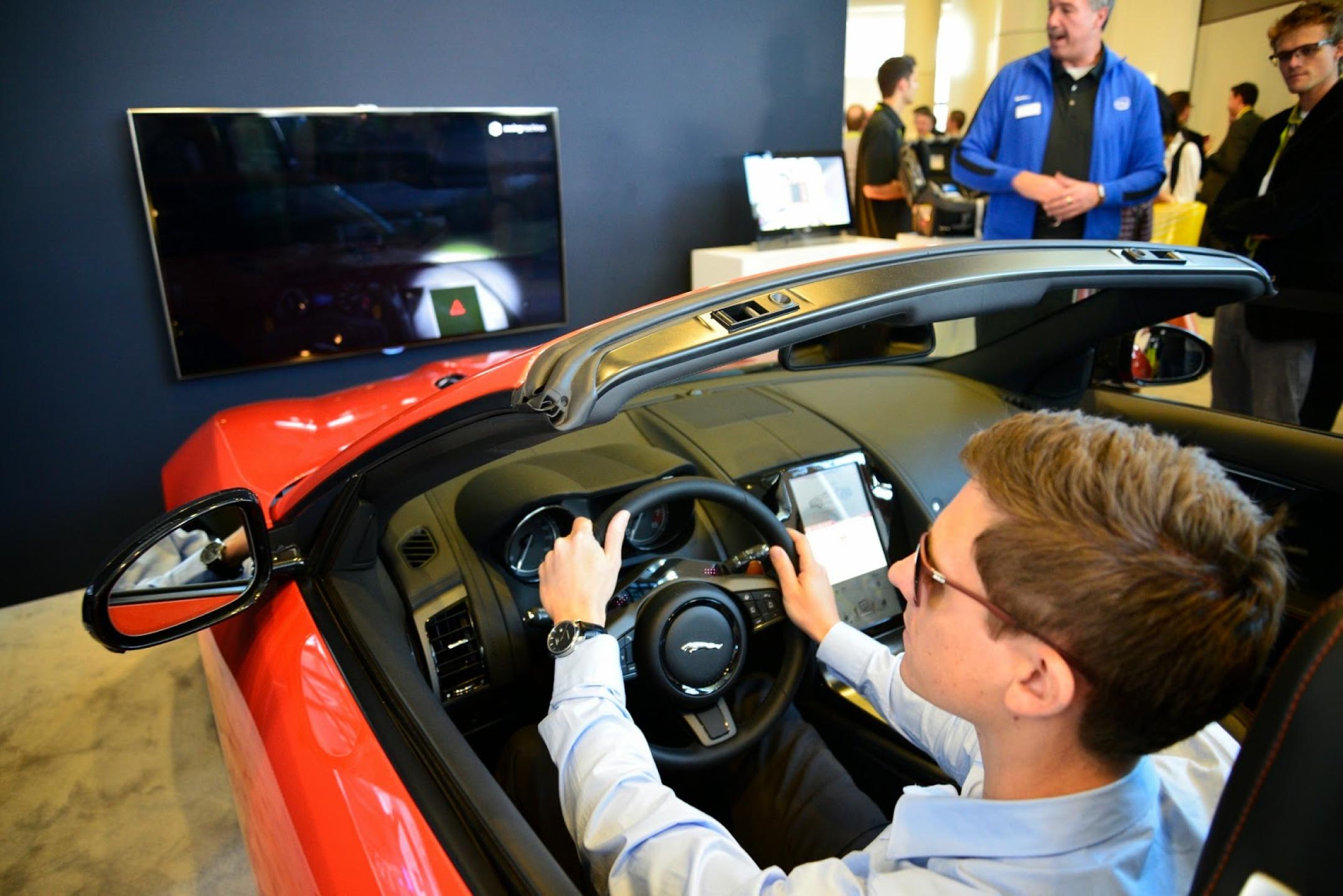 Jaguar Land Rover, Intel and Seeing Machines showcase Driver Monitor System at CES