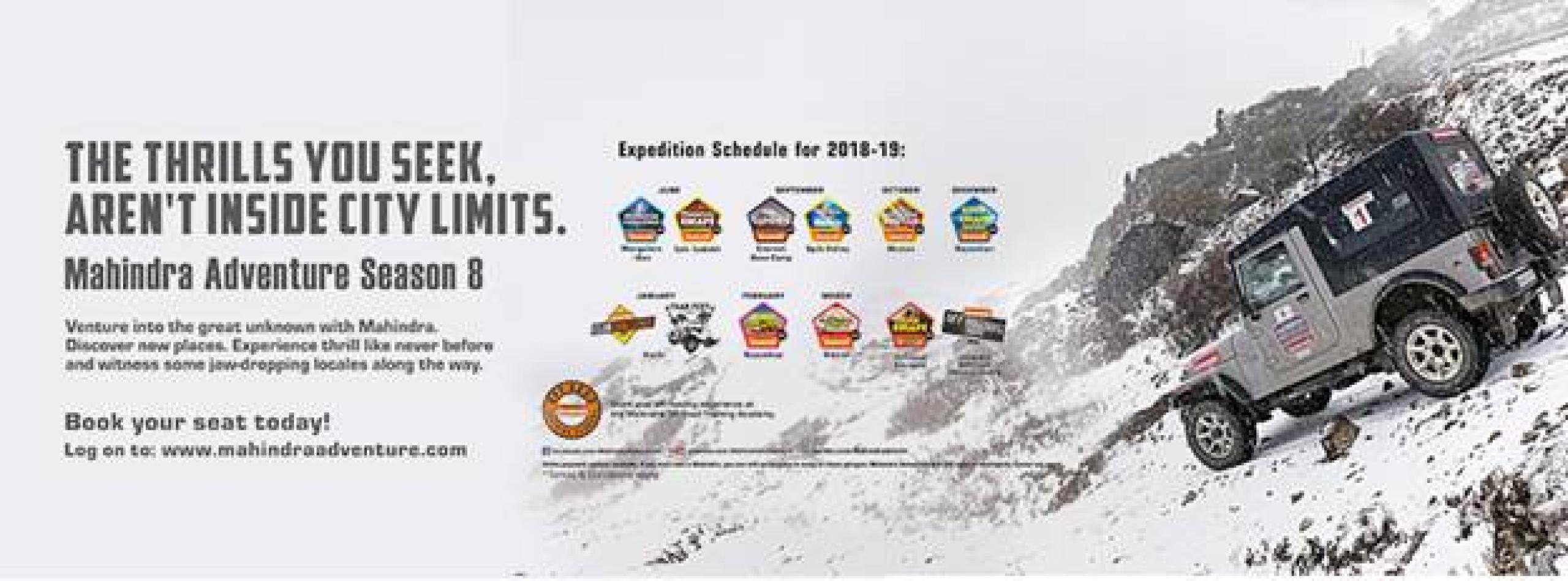 Mahindra Adventure unveils Season 8 Calendar