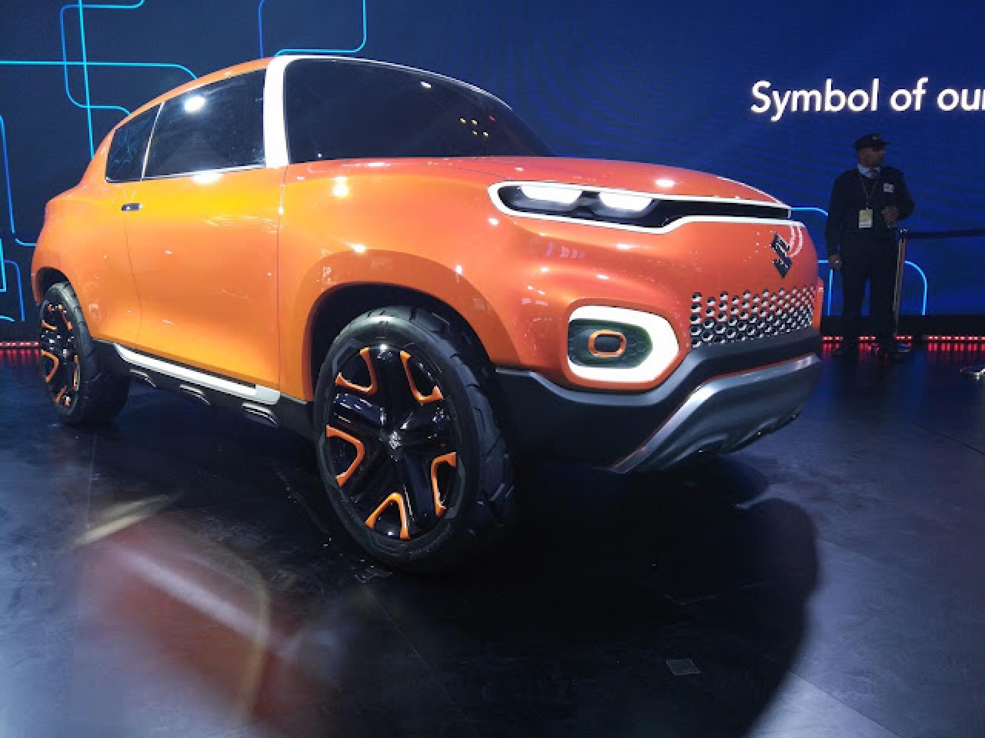 #AutoExpo2018: Maruti Suzuki unveils its new compact vehicle #ConceptFutureS