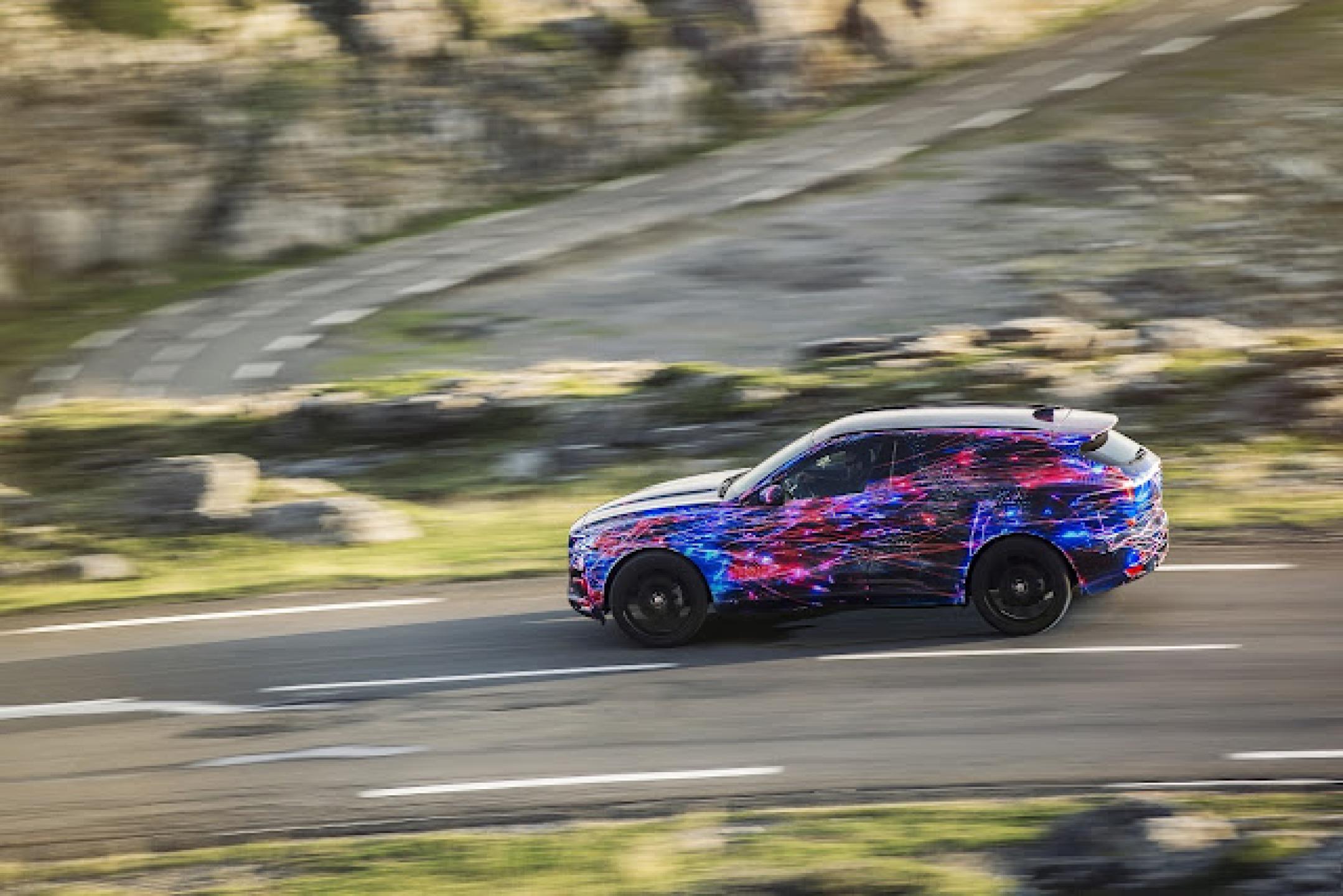 Jaguar F-PACE SUV to be unveiled at the Frankfurt Motor Show