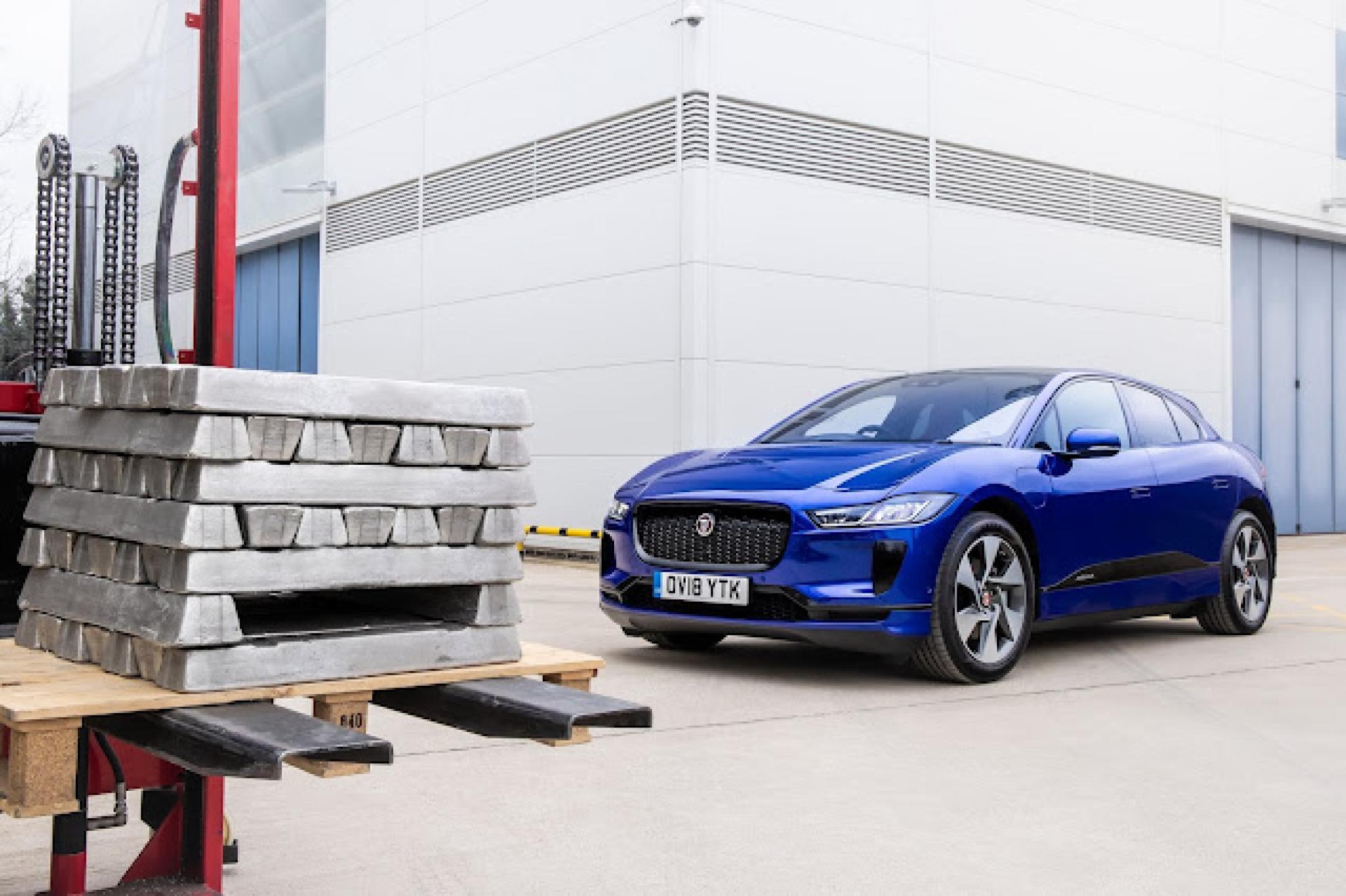 JLR's aluminium recycling project is shaping the next generation I-PACE