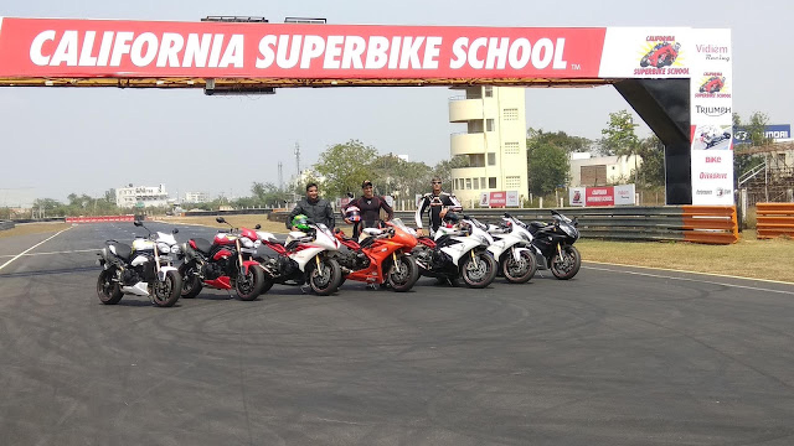 Triumph Motorcycles renews partnership with California Superbike School in India
