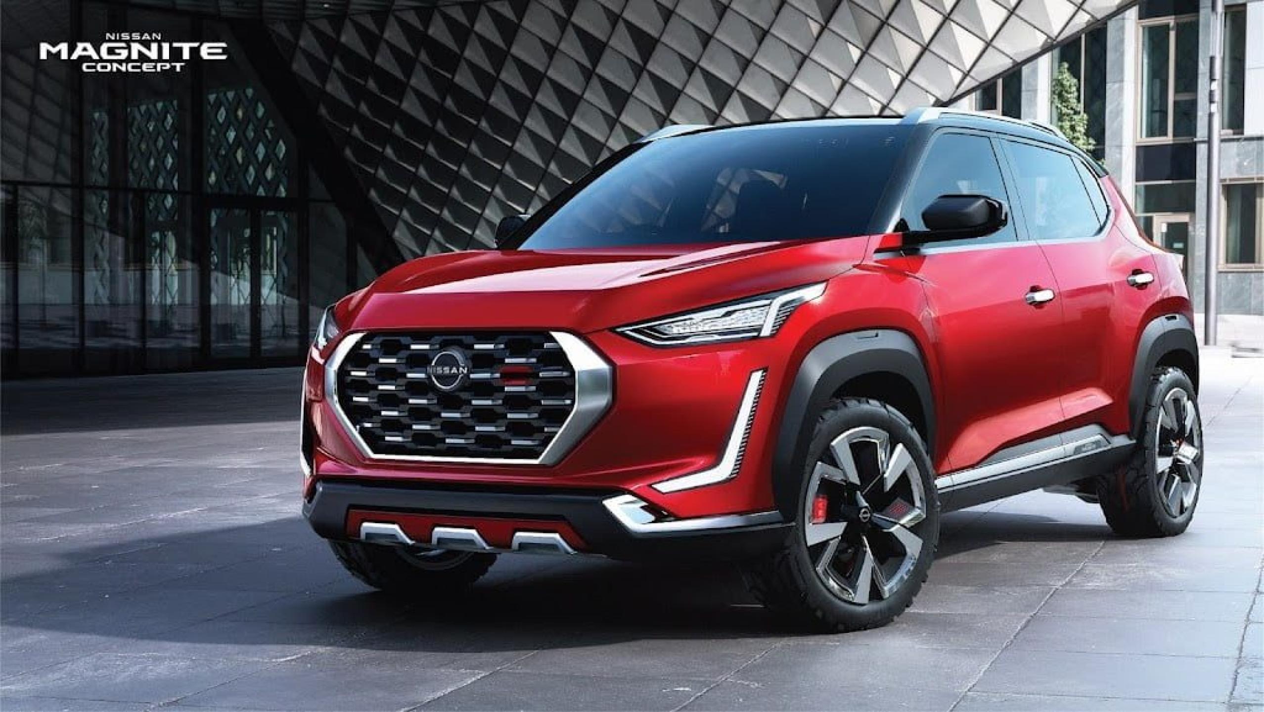 Nissan reveals its stylish and feature rich B-segment SUV concept Nissan Magnite
