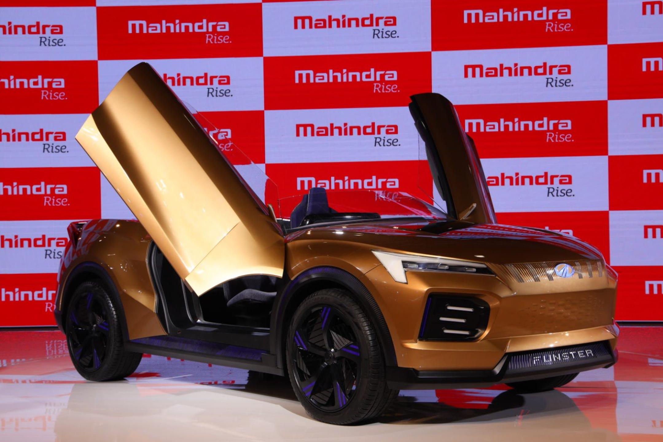 Mahindra showcases electric roadster concept, eXUV300 and eKUV100 at Auto Expo 2020