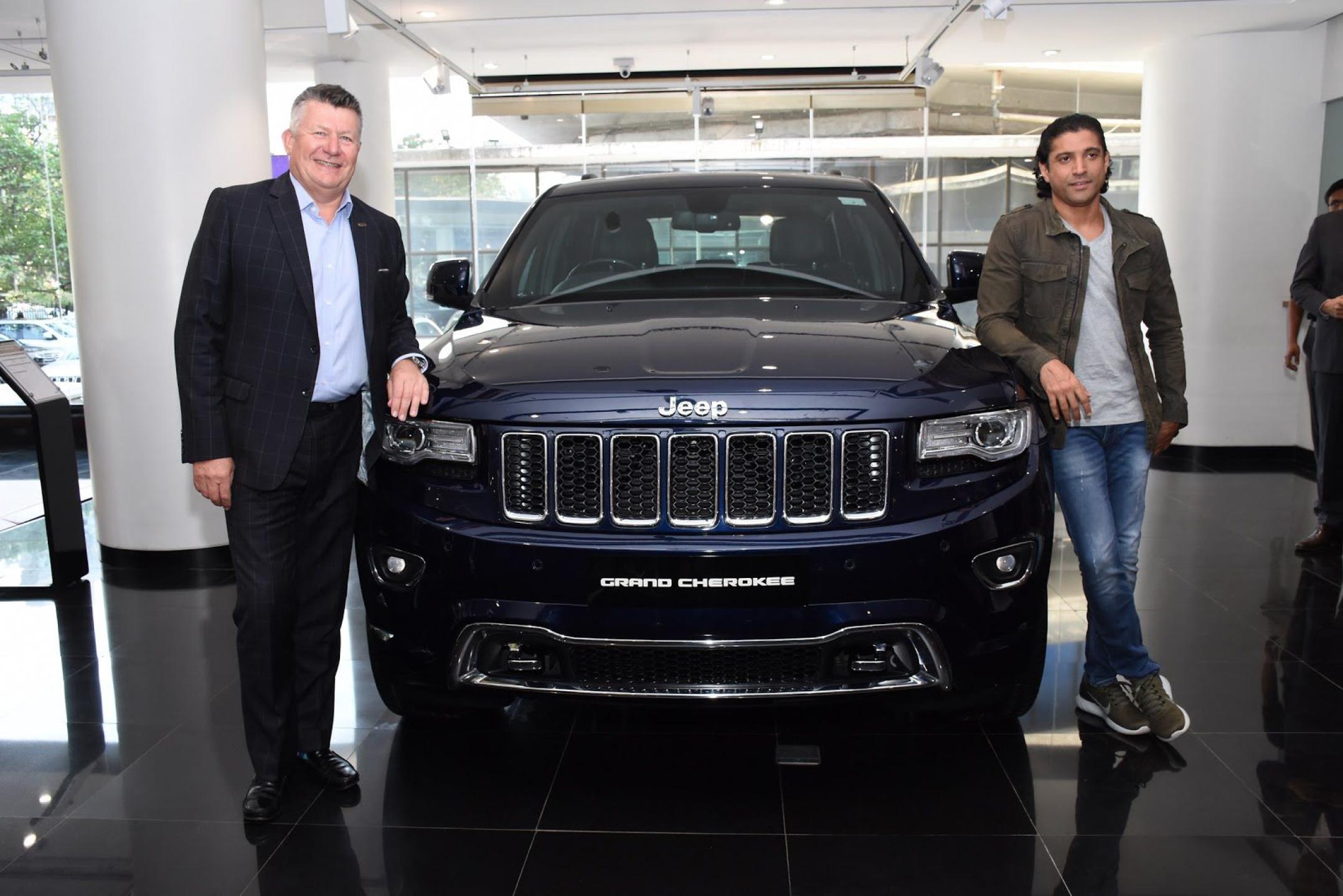 Farhan Akhtar drives home a True Blue Jeep Grand Cherokee