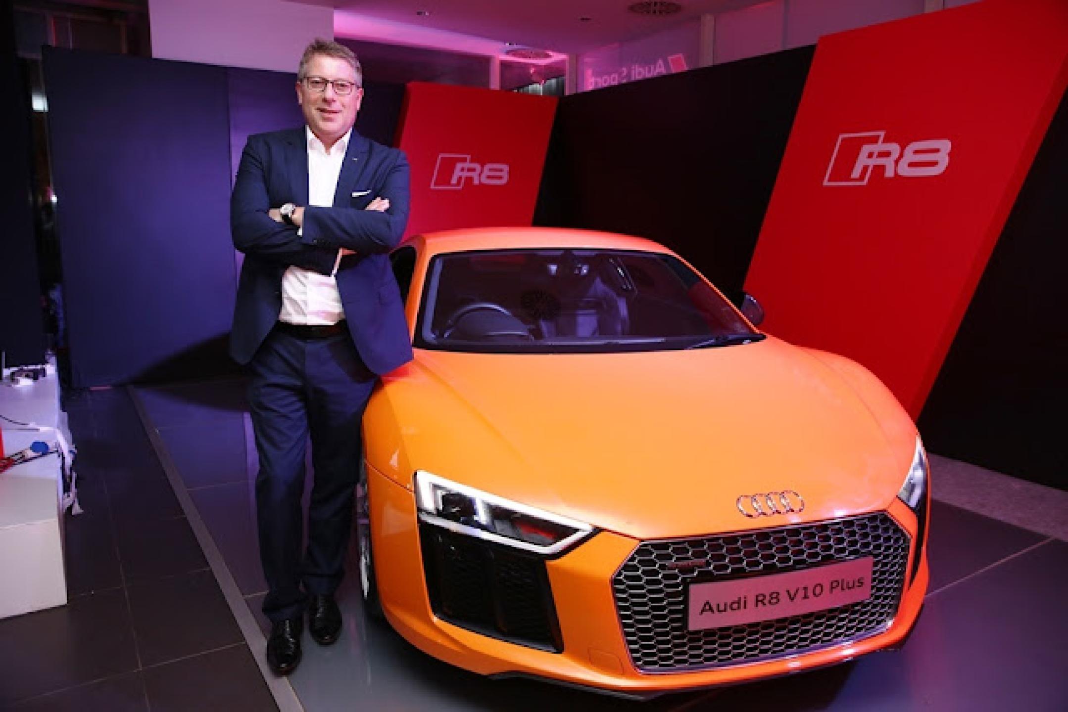 Audi R8 V10 Plus arrives in Mumbai