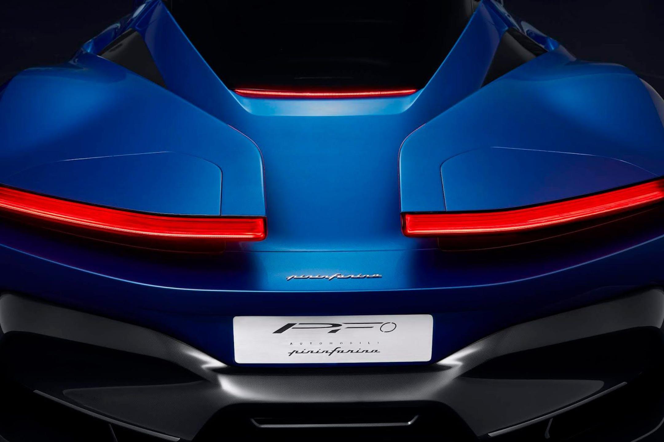 PF0 electric hypercar by Automobili Pininfarina previews at Pebble Beach