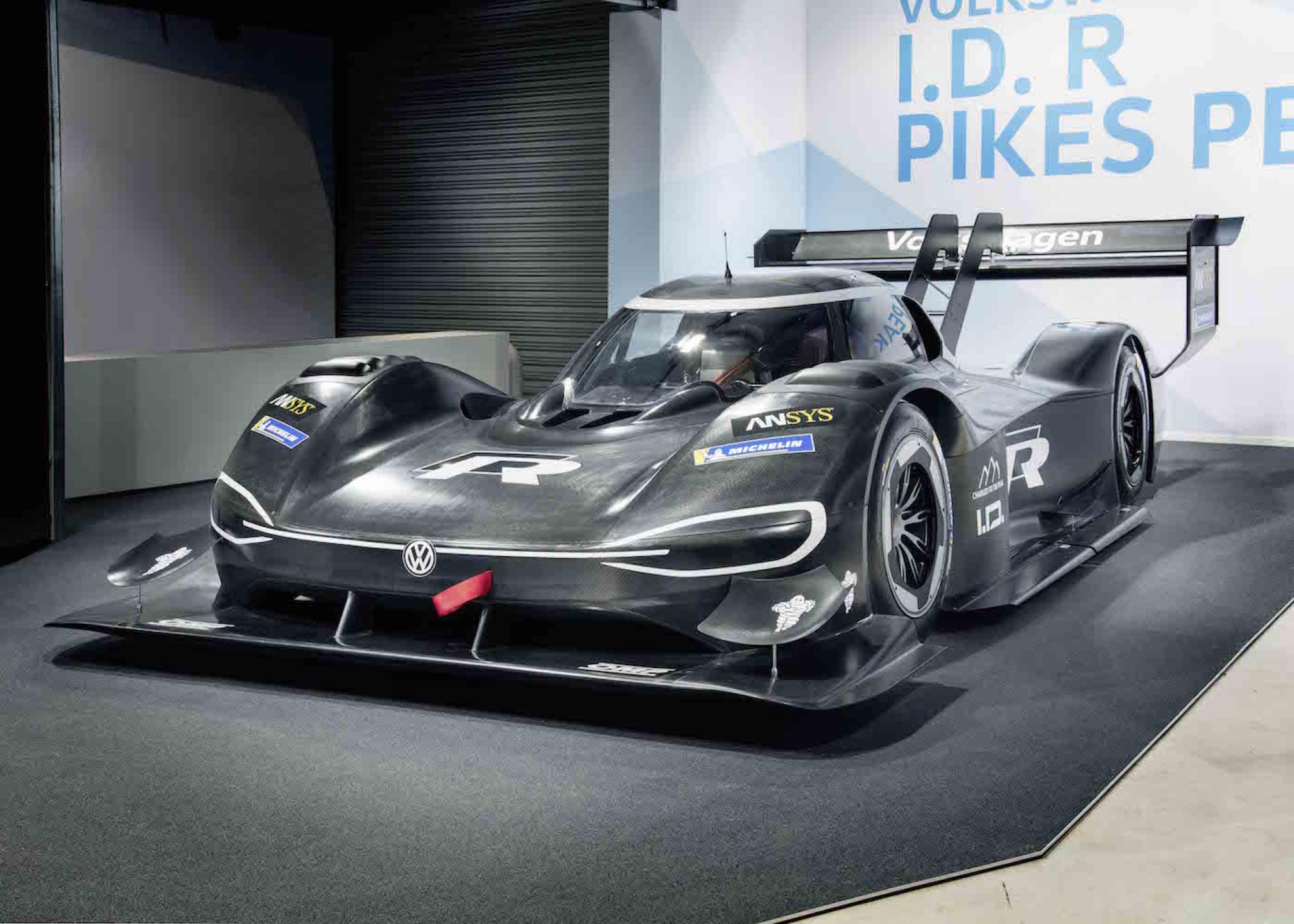 Volkswagen unveils electrically-powered super sports car I.D. R Pikes Peak