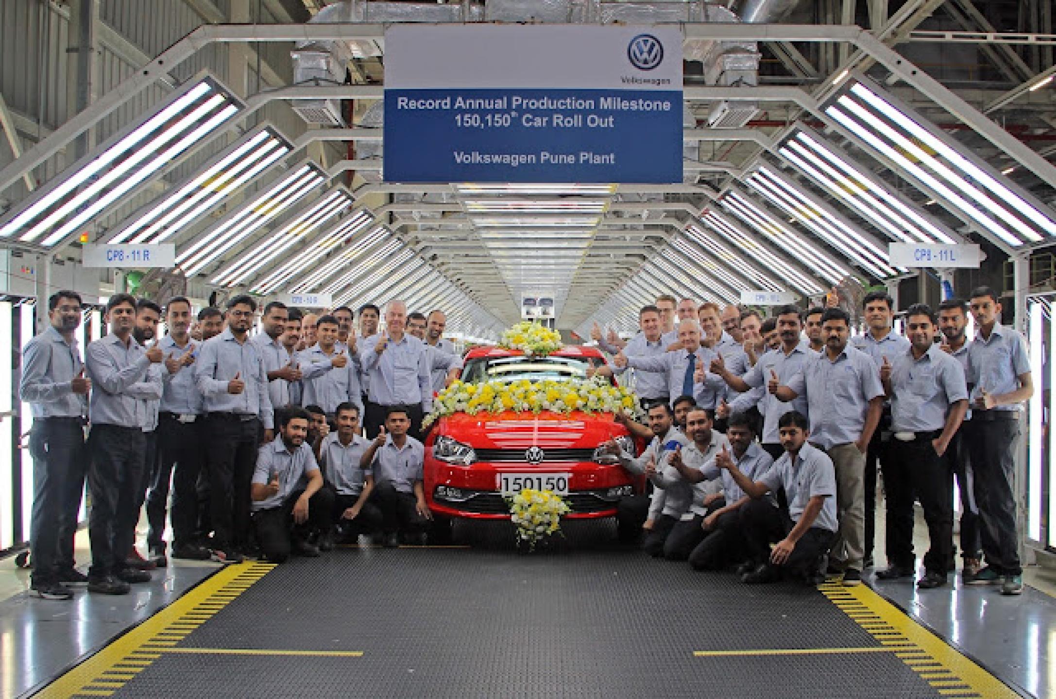 Volkswagen India clocks record annual production in 2017