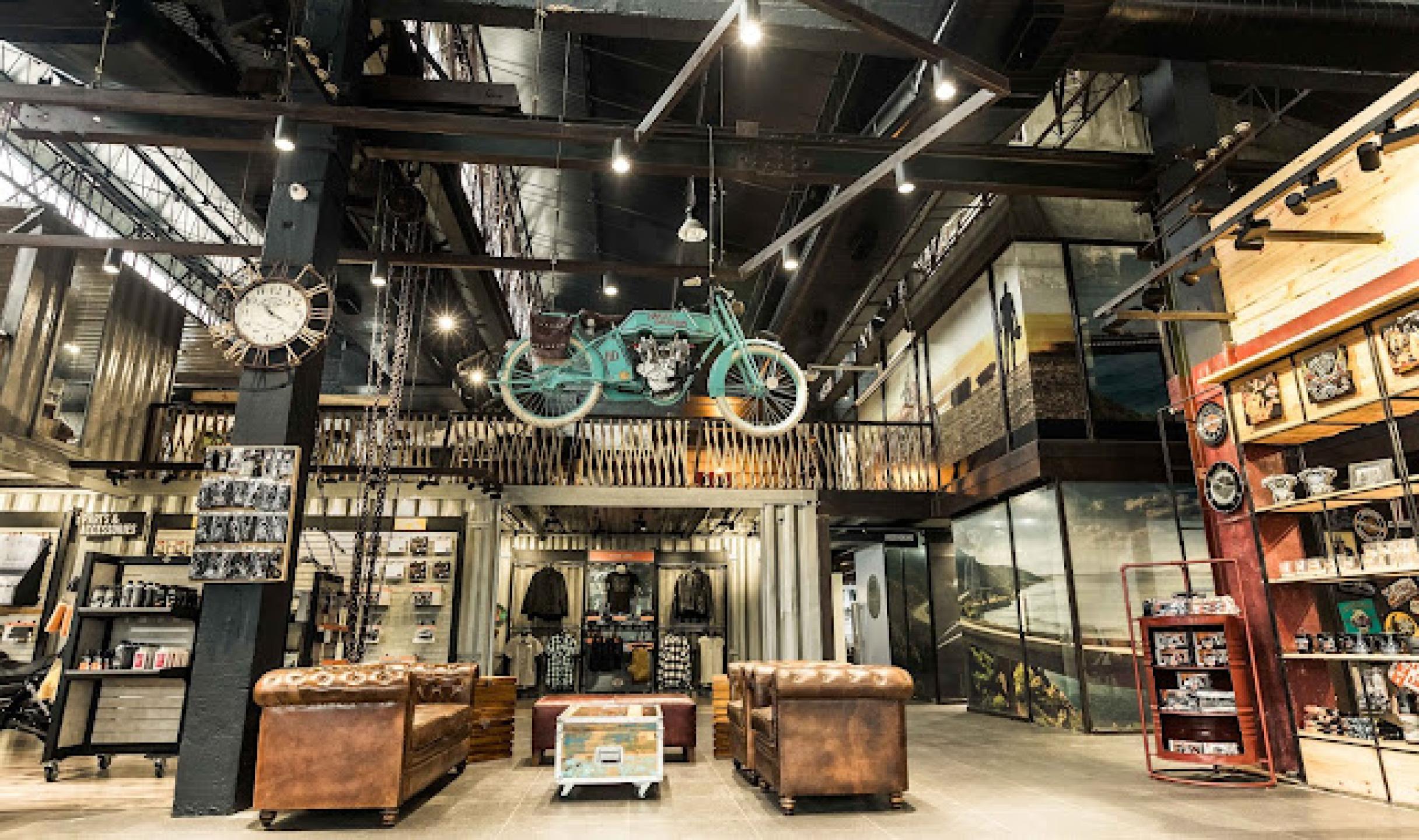 A quirky new Harley-Davidson store comes to town