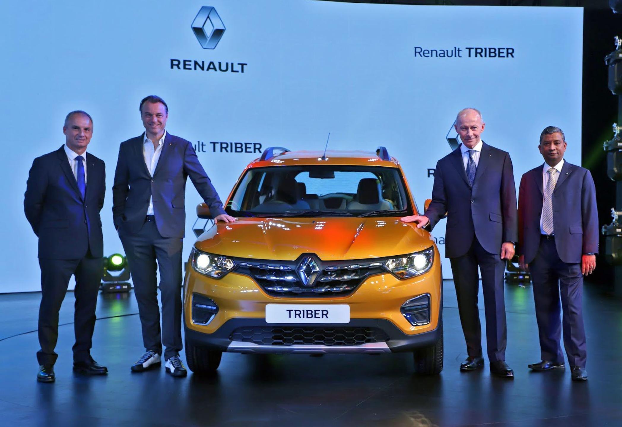 Global premiere of Renault TRIBER in India