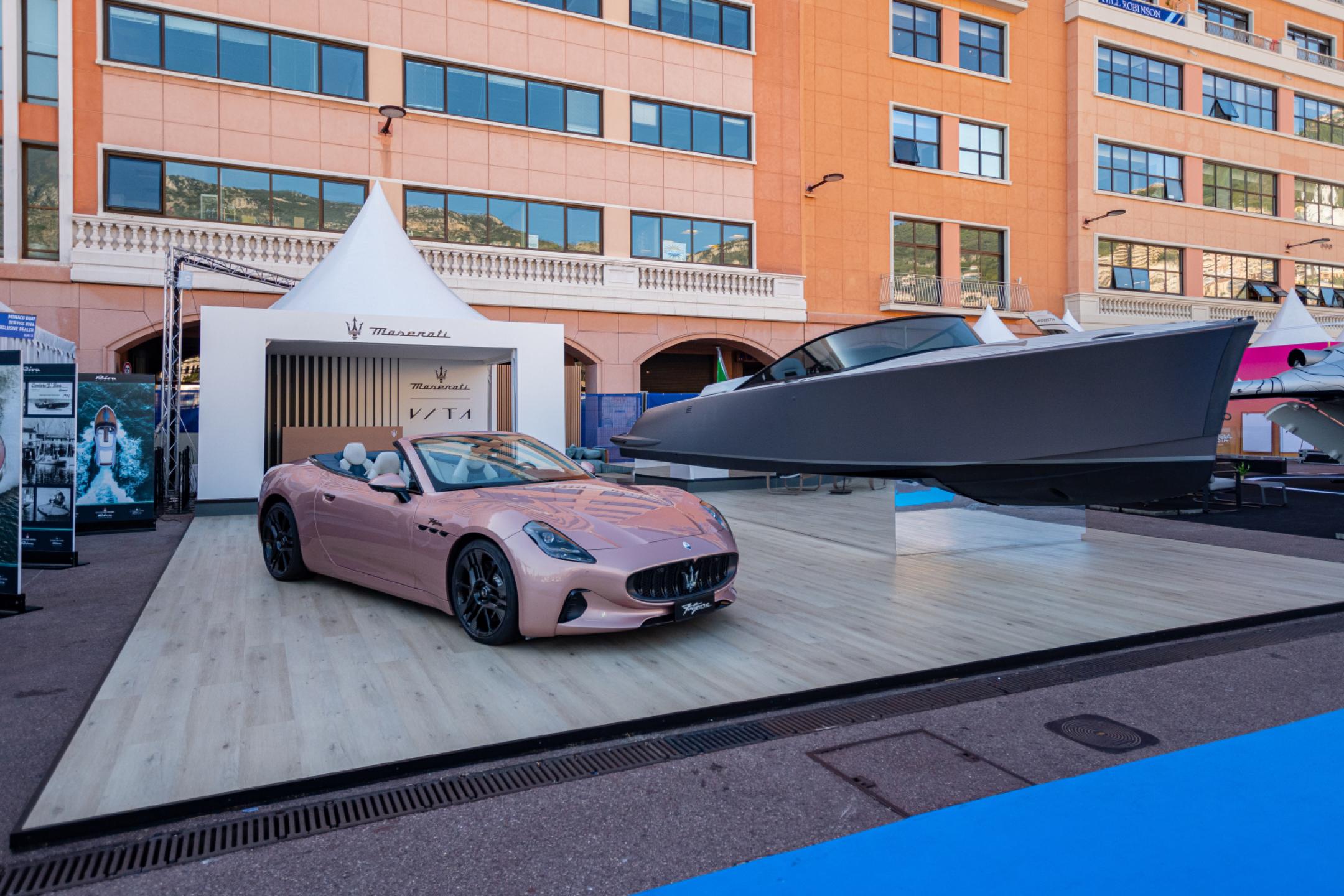Maserati makes electric debut at Monaco Yacht Show 2024