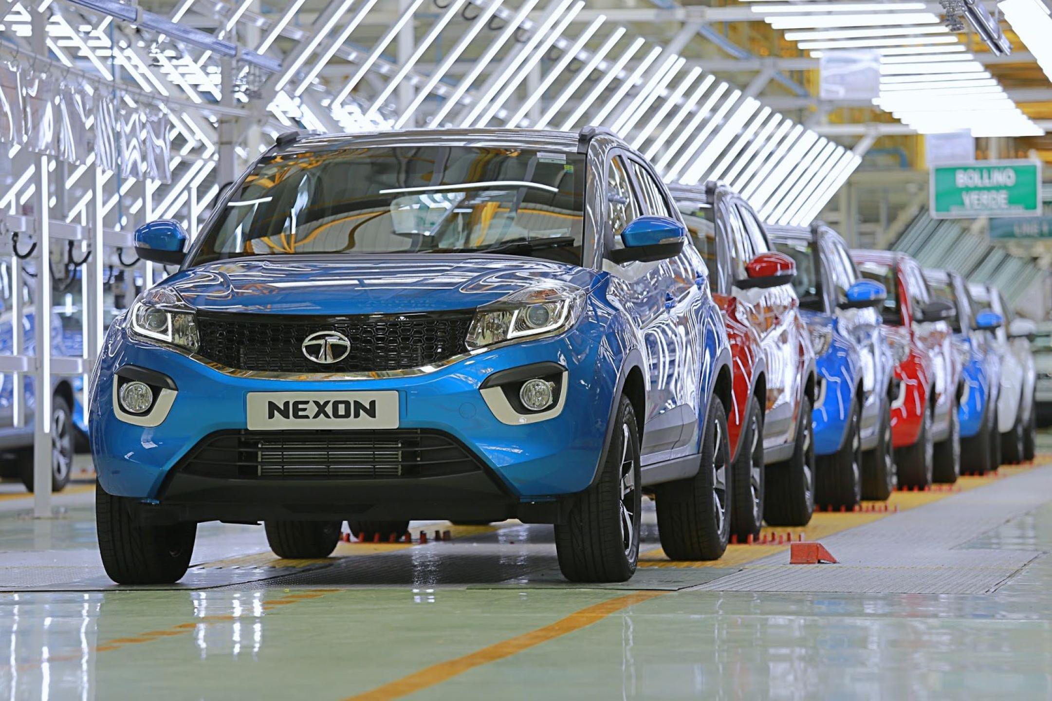 Tata Nexon production crosses the 25000 mark at Ranjangaon plant